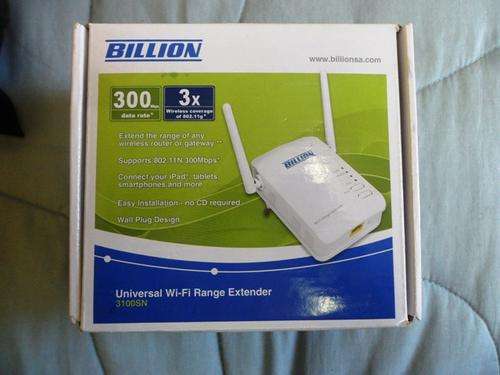 50% off - Billion Universal Wi-Fi Range Extender - BRAND NEW!!!