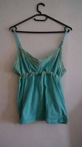 Green strap top top size L