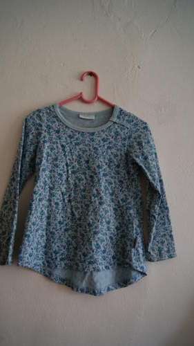 Blue floral top NAARTJIE size 4