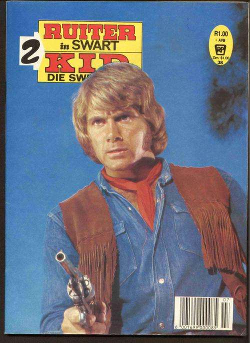 RUITER in SWART / KID DIE SWERWER NOMMER 38 (Swart en Wit Fotoverhale; Later '70's, Begin 80's)