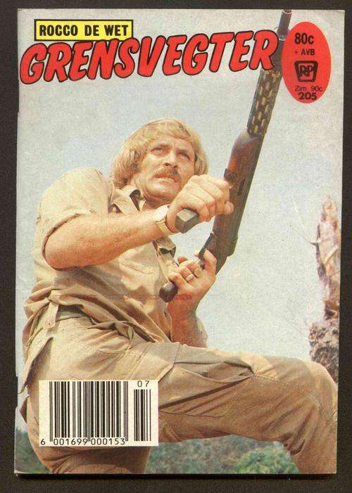 GRENSVEGTER No. 205 (Swart en Wit Fotoverhale; Later '70's, Begin 80's)