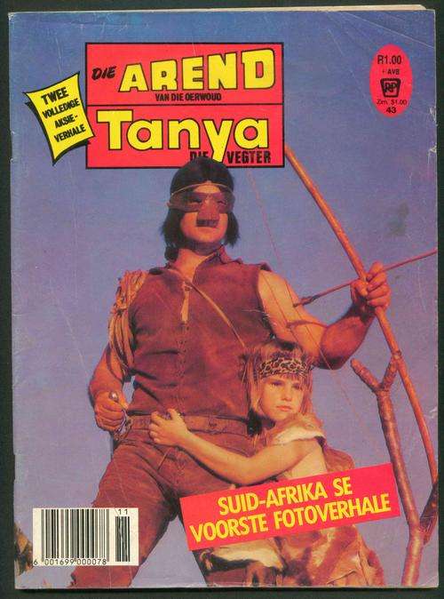 DIE AREND VAN DIE OERWOUD / TANYA DIE VEGTER No. 43 (Swart en Wit Fotoverhale; Later '70's)