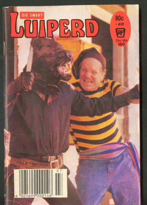 DIE SWART LUIPERD No. 160 (Swart en Wit Fotoverhale; Later '70's, Begin 80's)