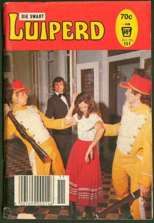 DIE SWART LUIPERD No. 151 (Swart en Wit Fotoverhale; Later '70's, Begin 80's)