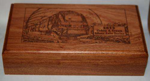 GAUTRAIN PROOF SET  ( IN BEAUTIFUL SOLID WOODEN TREASURE BOX )