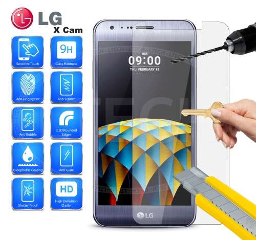 LG X CAM  tempered glass