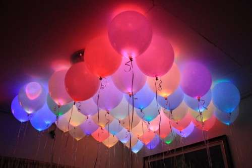 Amazing HELIUM Quality LED Balloons 5pcs/pack local stock, same day ship.