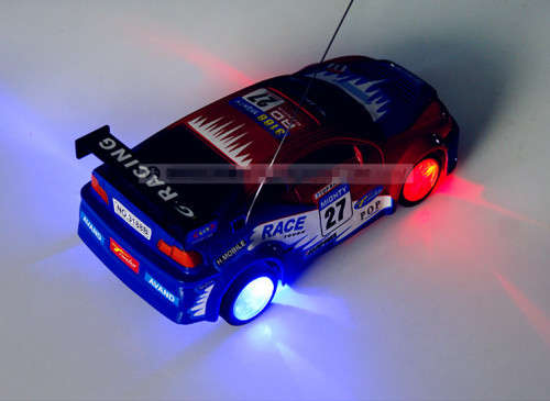 Remote wireless control car with LED light local stock, same day ship