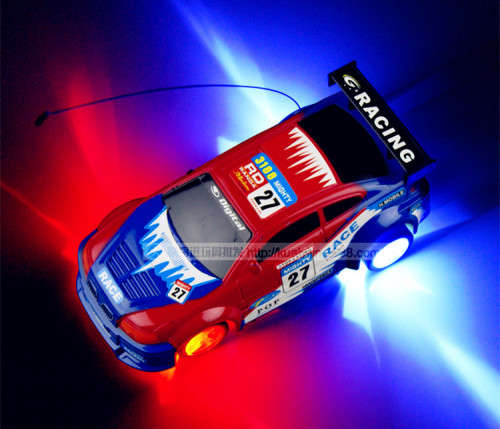 Remote wireless control car with LED light local stock, same day ship