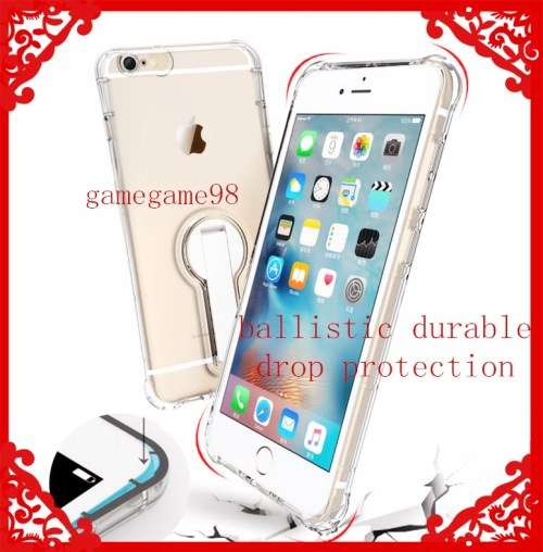 TPU Back With Stand Holder 360 Degree Rotation Case For APPLE IPHONE 7 PLUS