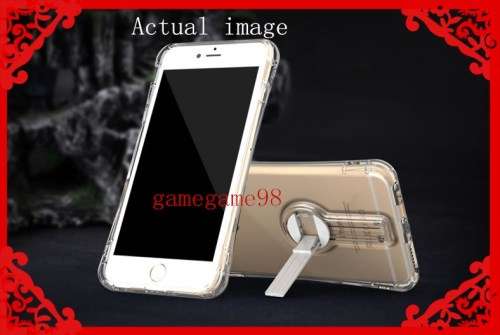 TPU Back With Stand Holder 360 Degree Rotation Case For APPLE IPHONE 7 PLUS