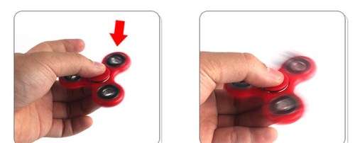 Fidget Finger Spinner Toy-Local stock, same day despatch , No Delay   Tri Fidget Hand Finger Spinner