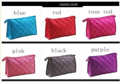 Woman Nylon Cosmetic Bag Toiletry Kit Outdoor Travel Storage Bag