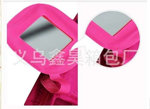 Woman Nylon Cosmetic Bag Toiletry Kit Outdoor Travel Storage Bag