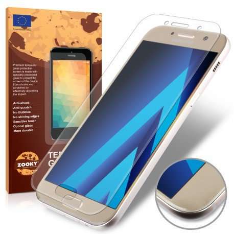 3D Curved Full Cover Tempered Glass Screen Protector For Samsung Galaxy A5 2017 , Local Stock.