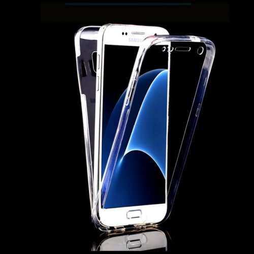 Shockproof TPU 360° Full Body Protective Clear Case Cover( front and back) HUAWEI P10 PLUS