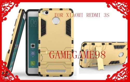 TPU+ PC 2 IN 1 Hybrid Dual Heavy Shockproof Stand Hard Back Case Cover FOR XIAOMI REDMI 3S