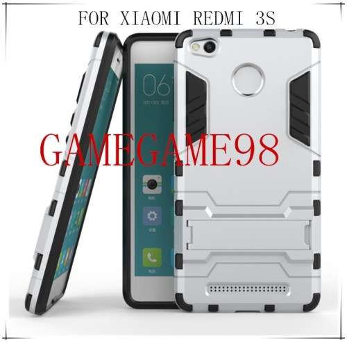 TPU+ PC 2 IN 1 Hybrid Dual Heavy Shockproof Stand Hard Back Case Cover FOR XIAOMI REDMI 3S