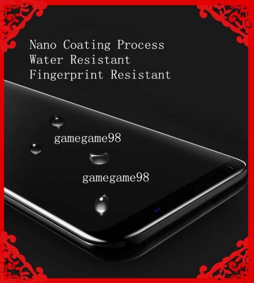 5D Curved Full Cover Tempered Glass Screen Protector For SAMSUNG NOTE 8