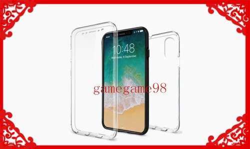 IPhone X Iphone10 Slim 360 Degree Full Protection shockproof PC with TPU Clear Case