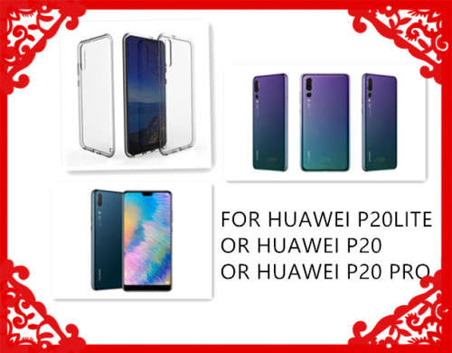 TPU-PC shockproof front and back case for HUAWEI Y6 2018