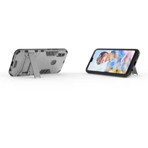TPU+PC 2 IN 1 Hybrid Dual Heavy Shockproof Stand Back Case FOR HUAWEI P20 LITE