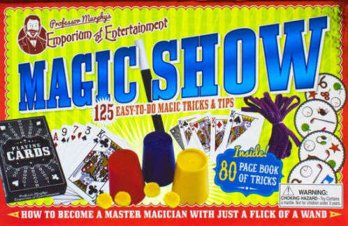 Professor Murphy's Box of Tricks card game Professor Murphy Games Set Magic