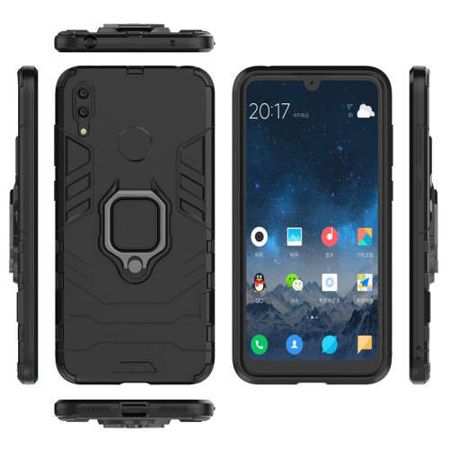 Shockproof Kickstand Ring Stand Armor Case for Huawei Y7 2019