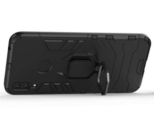 Shockproof Kickstand Ring Stand Armor Case for Huawei Y7 2019