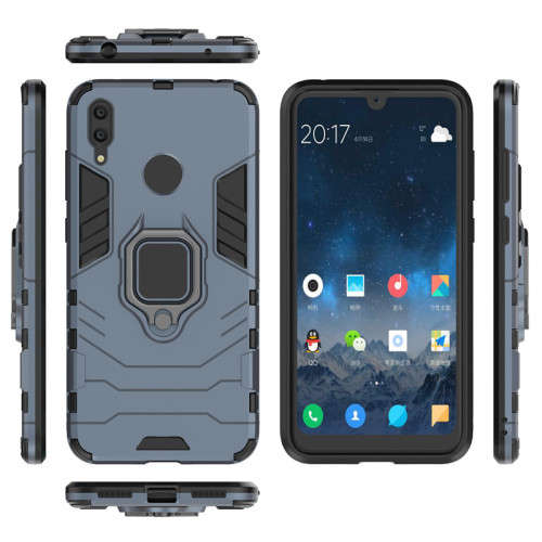Shockproof Kickstand Ring Stand Armor Case for Huawei Y7 2019