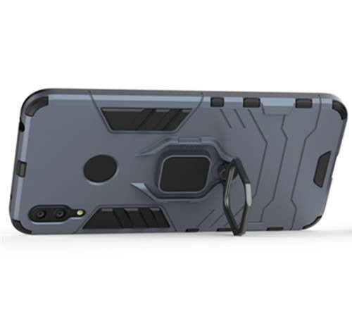 Shockproof Kickstand Ring Stand Armor Case for Huawei Y7 2019