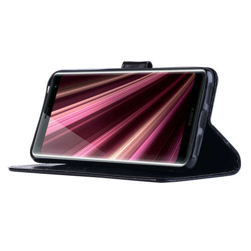 Vintage Faux Leather Wallet Flip Shockproof Case for SONY XPERIA 10 PLUS