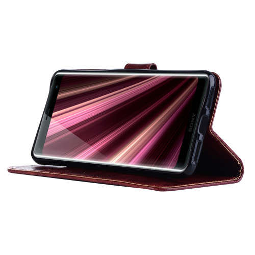 Vintage Faux Leather Wallet Flip Shockproof Case for SONY XPERIA 10 PLUS