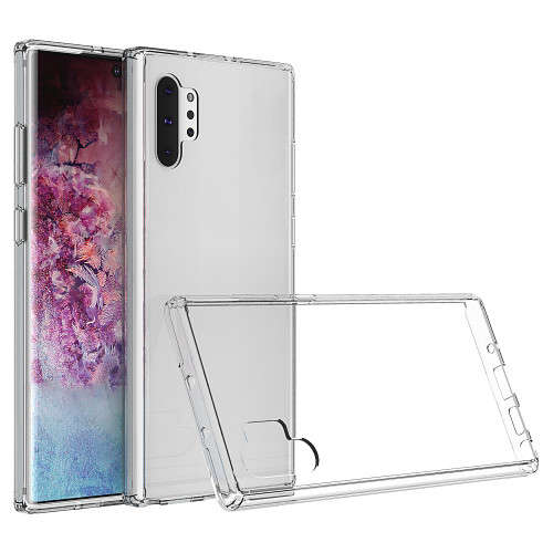 Crystal Clear Slim Protective Cover with Reinforced Corner Bumpers For Samsung Note 10+