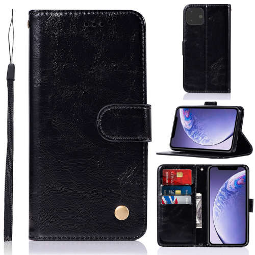 Vintage faux leather wallet flip Case for iPhone 11 Pro