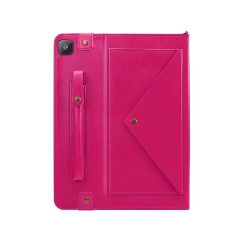 Shoulder Hand Strap Leather Flip Folio Stand Protective Case for Samsung TAB S6 LITE