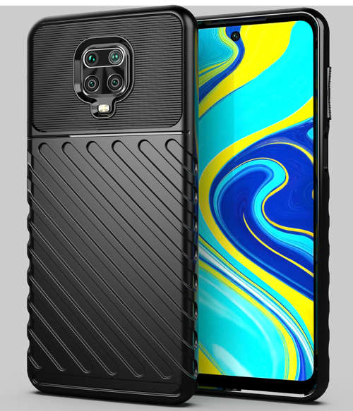 Thunderbolt Shockproof Case Cover For Xiaomi Redmi Note 9s Note 9 Pro