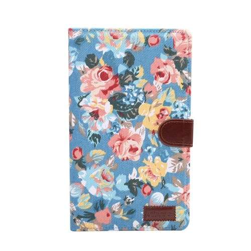 Flower pattern faux leather flip case for Samsung Galaxy Tab A 8.0 2019