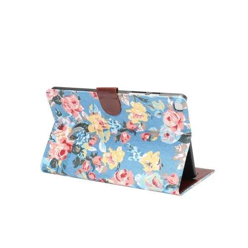 Flower pattern faux leather flip case for Samsung Galaxy Tab A 8.0 2019