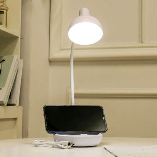 Rechargeable Energy Dimmable LED Desk Lamp for 3 Lighting Modes with 3 Brightness Levels - 24 LED