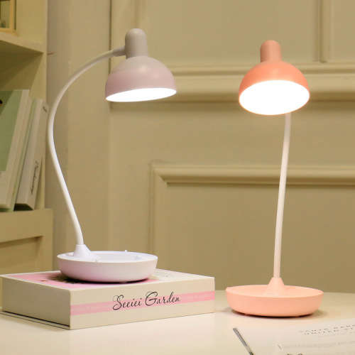 Rechargeable Energy Dimmable LED Desk Lamp for 3 Lighting Modes with 3 Brightness Levels - 24 LED