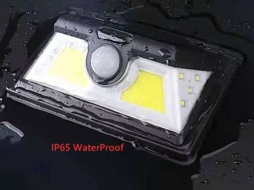 Pack Of 2 Solar Lights 44COB Leds Plus 8LEDs Solar Motion Sensor Wall Light Wireless Motion Sensor
