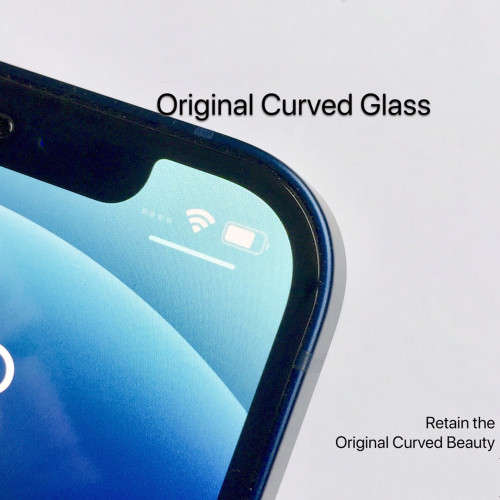 Premium Amazing 11D Full Curved Tempered Glass and Camera Lens Protector for iPhone 12 Pro