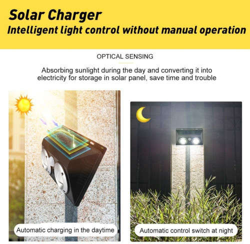 60W COB LED Solar Wall lights PIR Motion Sensor Solar Light