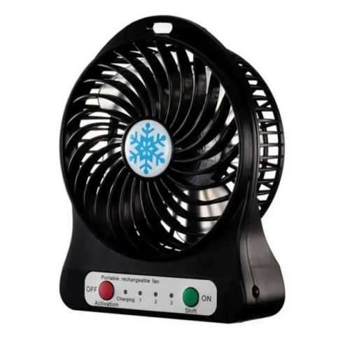 Rechargeable travel handy usb desk fan