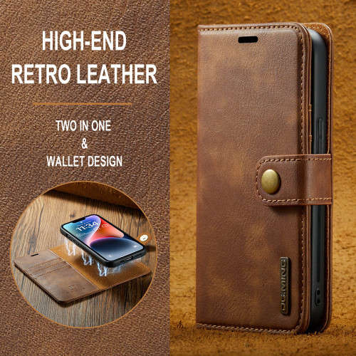 Wallet Compatible Case Leather Flip Cover For iPhone 14 Plus