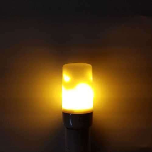 LED flame effect light bulbs 5W 4 modes E26/E27 pack of 2