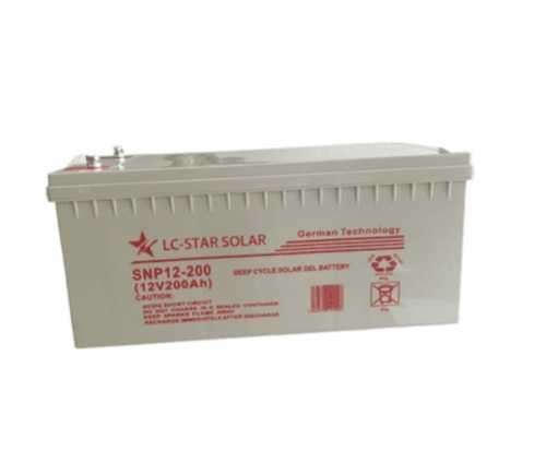 Rechargable Deep cycle Solar Gel Battery 12V 200AH