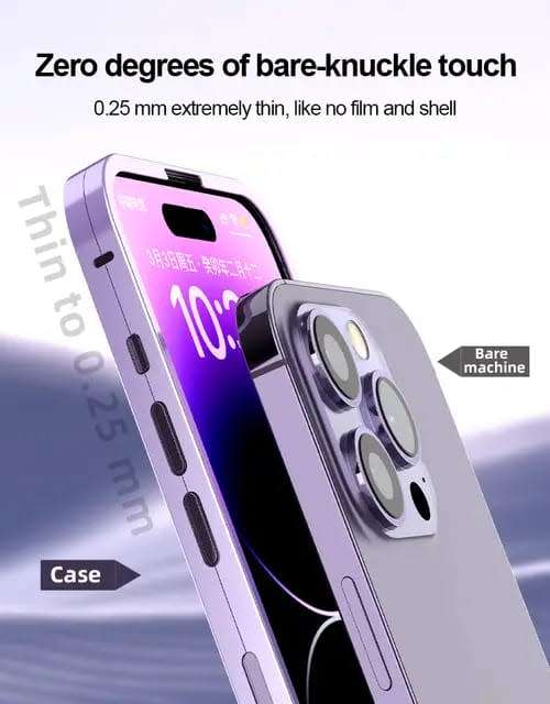 Shockproof Advanced Titanium Alloy Front and Back Case For iPhone Only With Camera Lens Protection