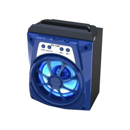 Portable wireless bluetooth speaker with FM radio